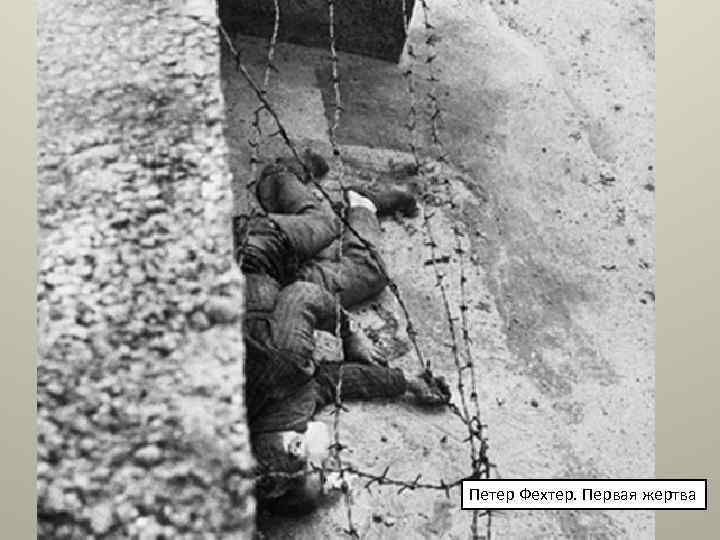 Петер Фехтер. Первая жертва 