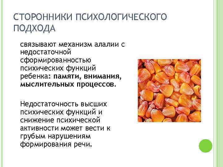 СТОРОННИКИ ПСИХОЛОГИЧЕСКОГО ПОДХОДА связывают механизм алалии с недостаточной сформированностью психических функций ребенка: памяти, внимания,