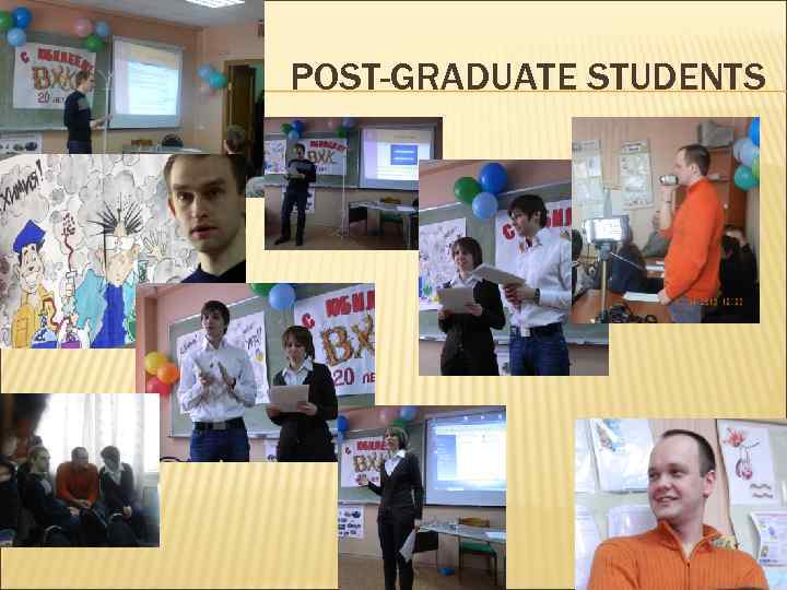 POST-GRADUATE STUDENTS 