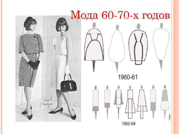 Мода 60 -70 -х годов 