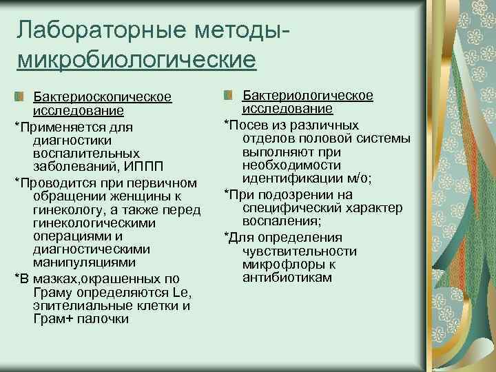 Исследования в гинекологии. Лабораторные методы обследования гинекологических больных. Лабораторные методы исследования в акушерстве. Перечислите дополнительные методы исследования в гинекологии. Методы исследования в акушерстве лабораторные методы.