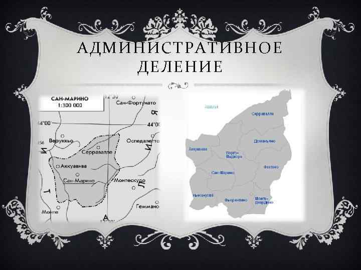 АДМИНИСТРАТИВНОЕ ДЕЛЕНИЕ 