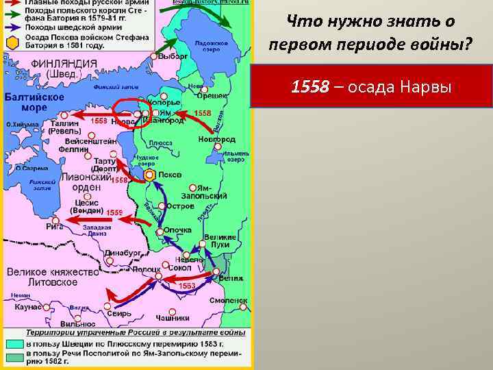 На схеме обозначено государство возникшее в ходе ливонской войны период