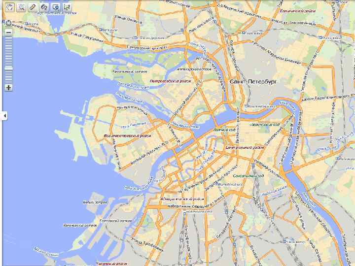 План Петрограда. 1917 год 