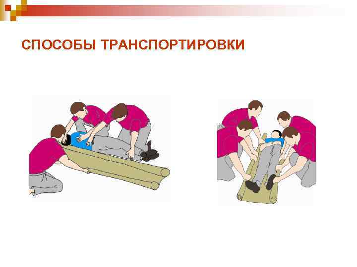 СПОСОБЫ ТРАНСПОРТИРОВКИ 