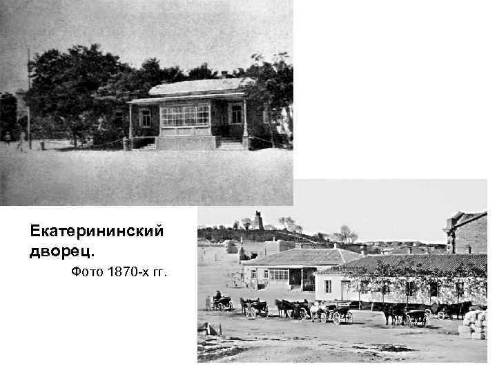 Екатерининский дворец. Фото 1870 -х гг. 