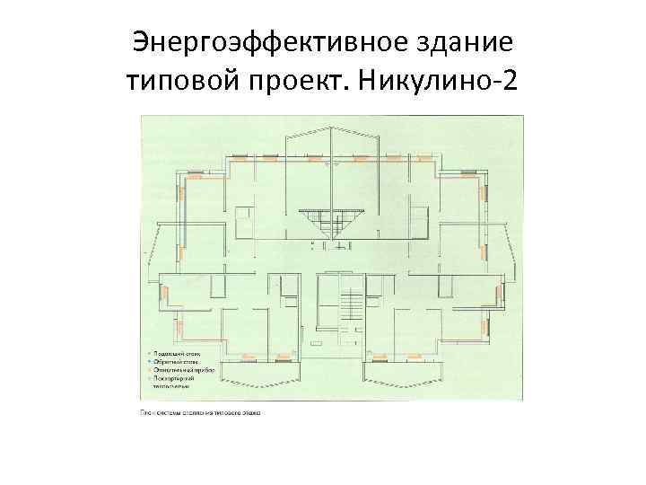 Энергоэффективное здание типовой проект. Никулино-2 