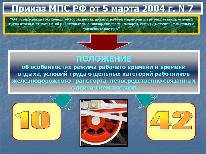 Приказ МПС РФ от 5 марта 2004 г. N 7 "Об утверждении Положения об