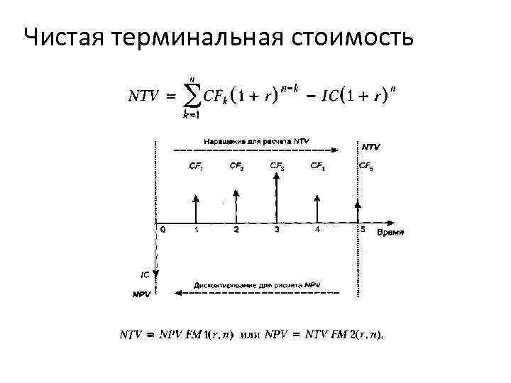 Чистая терминальная стоимость 