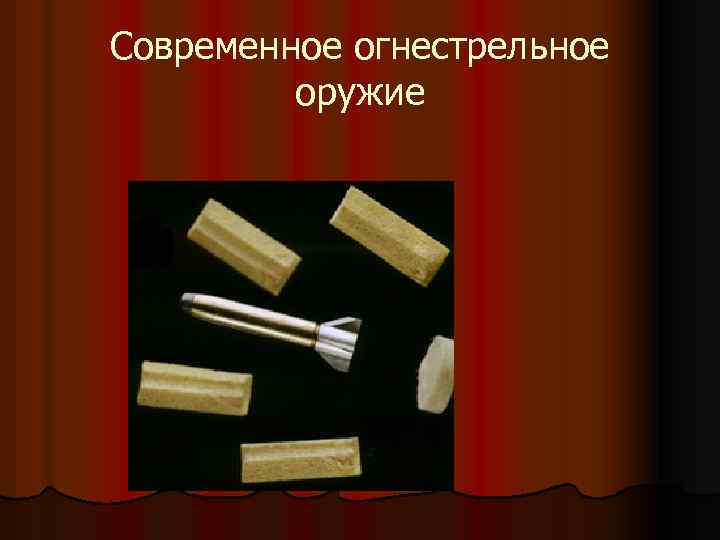 Современное огнестрельное оружие 