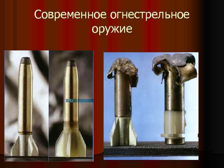 Современное огнестрельное оружие 