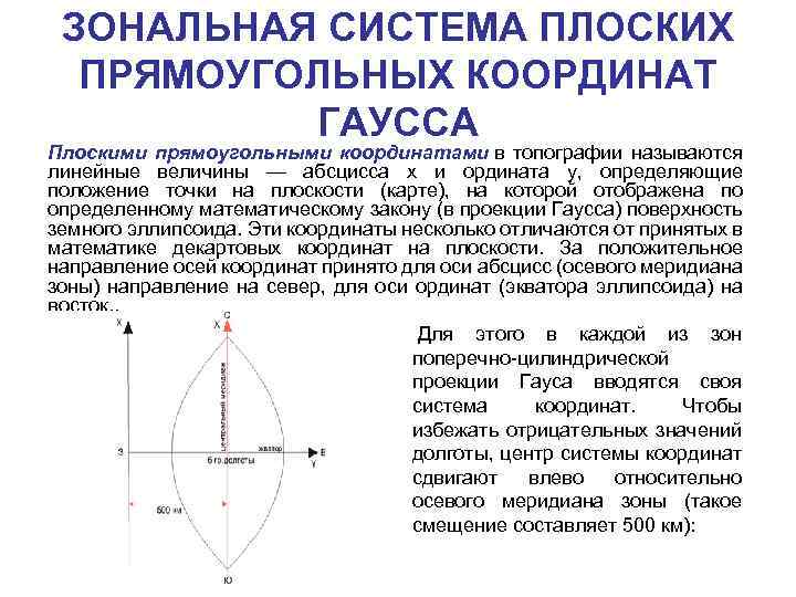 Какая система координат в геодезии на планах