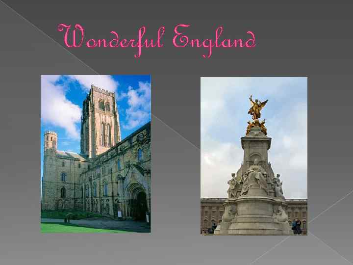 Wonderful England 