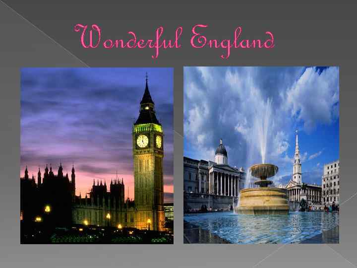 Wonderful England 