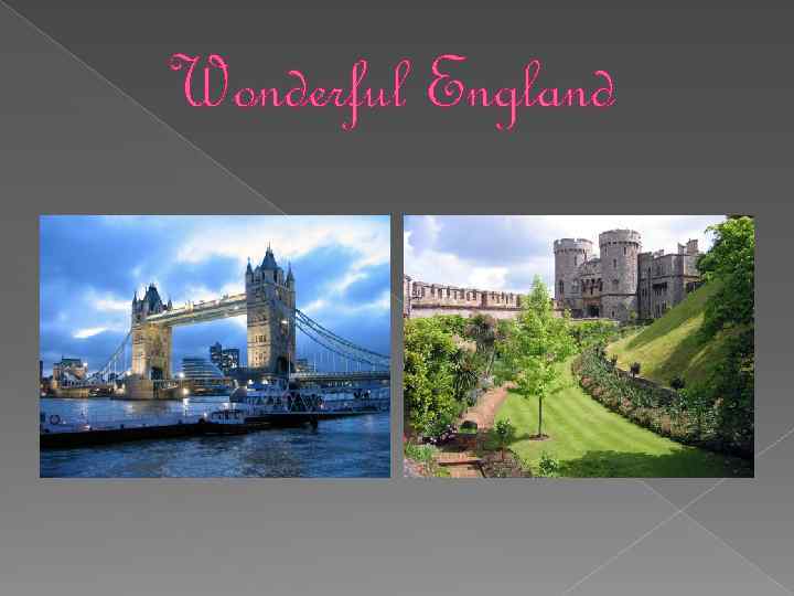 Wonderful England 