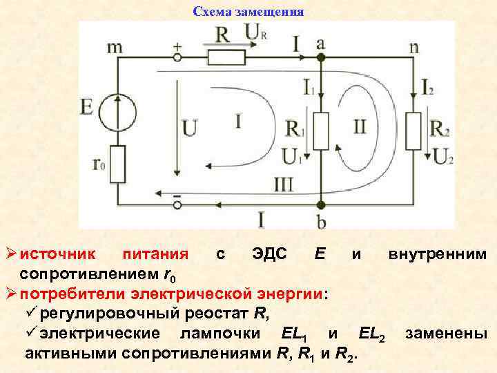 Указать какая из приведенных схем замещения относится к идеальному источнику эдс