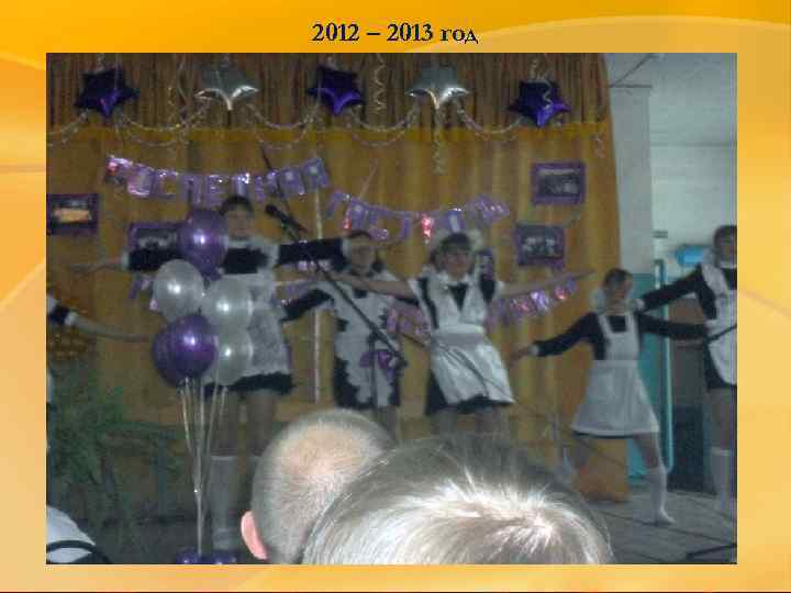 2012 – 2013 год 