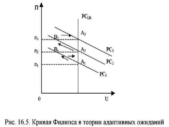 Модель филипса. Кривая Филлипса в теории рациональных ожиданий. Кривая Филлипса в теории адаптивных и рациональных ожиданий. Кривая Филлипса в теории адаптивных ожиданий. Долгосрочная кривая Филлипса адаптивные ожидания.