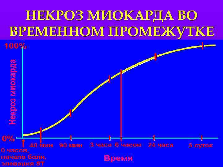 НЕКРОЗ МИОКАРДА ВО ВРЕМЕННОМ ПРОМЕЖУТКЕ 