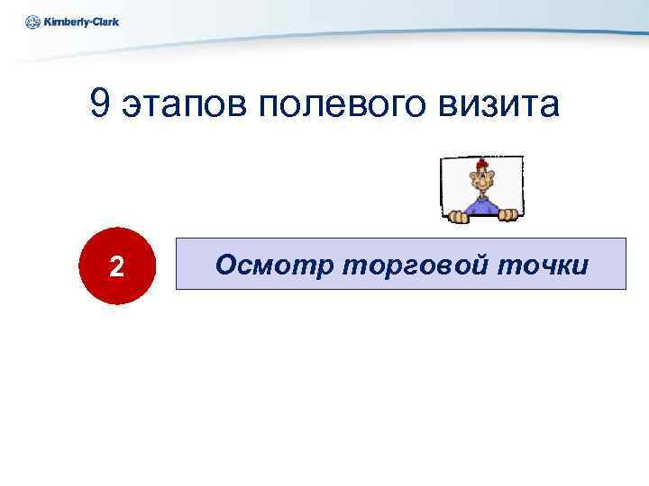 Ukraine Kimberly-Clark 9 этапов полевого визита 2 Осмотр торговой точки 