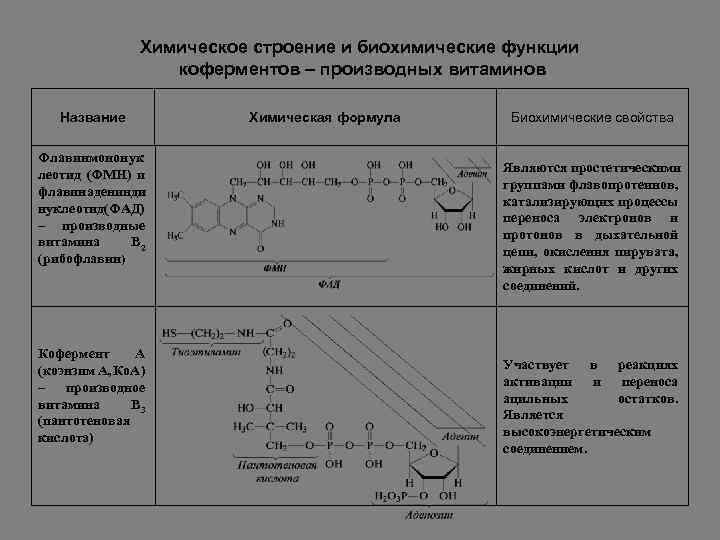 Химическое строение это. Строение коферментов биохимия. Строение коферментов и их биохимические функции. Структура и биохимические функции коферментов. Химическое строение тиаминовых коферментов.