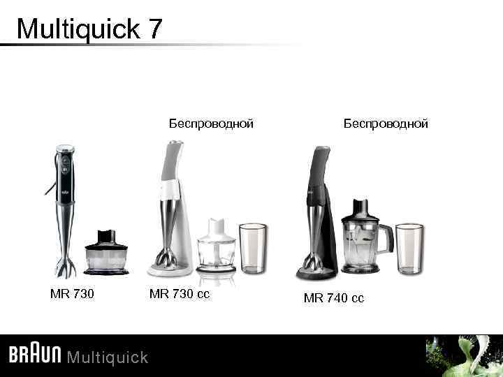 Multiquick 7 Беспроводной MR 730 Multiquick MR 730 cc Беспроводной MR 740 cc 