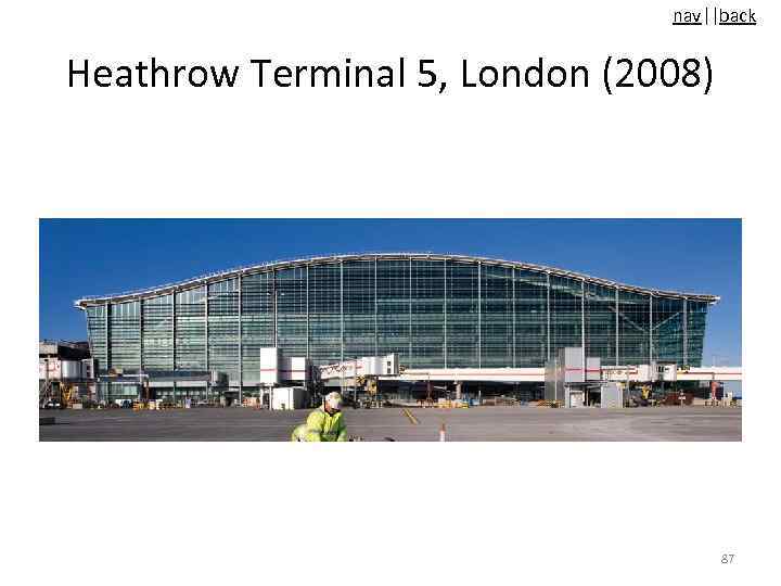 nav||back Heathrow Terminal 5, London (2008) 87 