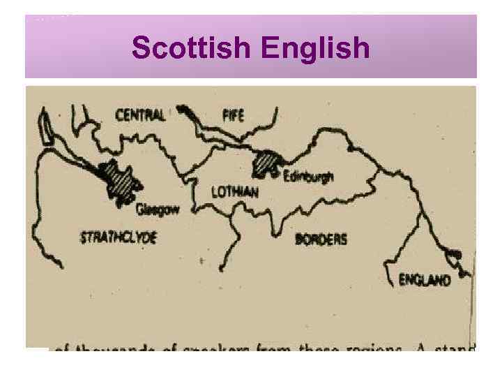 Scottish English 