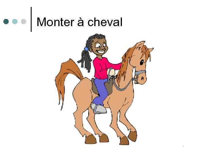 Monter à cheval 