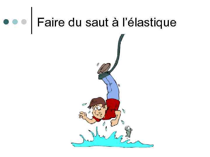 Faire du saut à l’élastique 