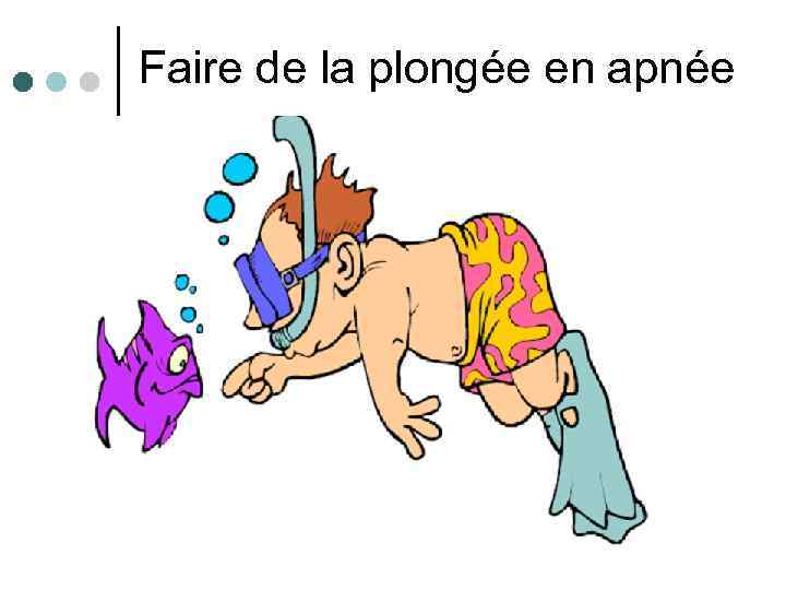 Faire de la plongée en apnée 