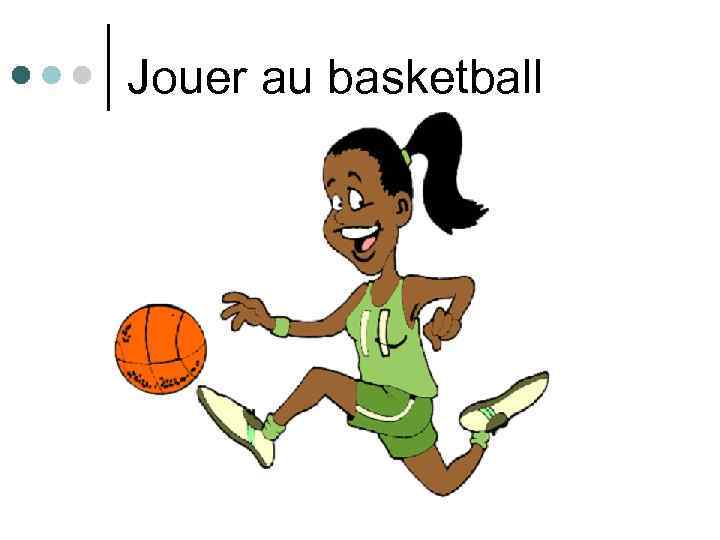 Jouer au basketball 