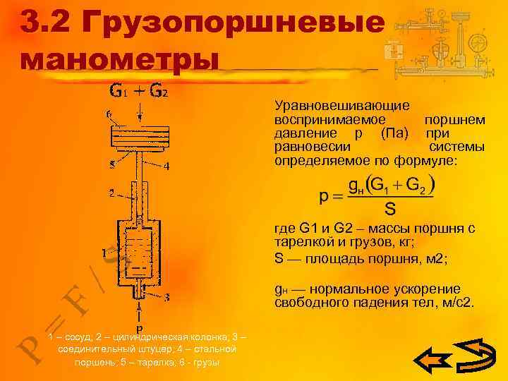 Какое давление в поршне