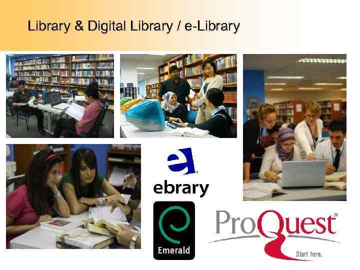 Library & Digital Library / e-Library 