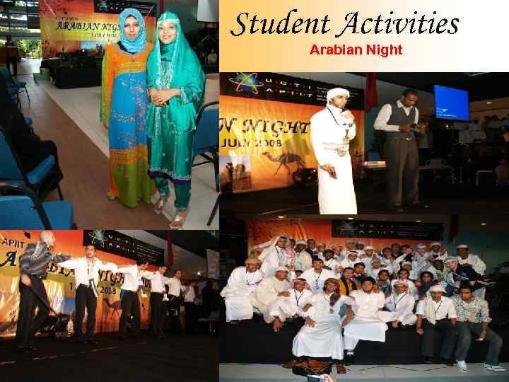 Student Activities Arabian Night 