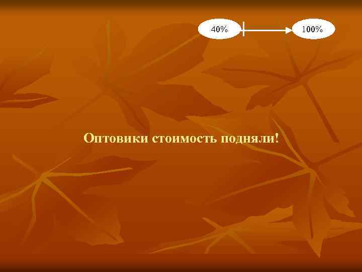40% Оптовики стоимость подняли! 100% 