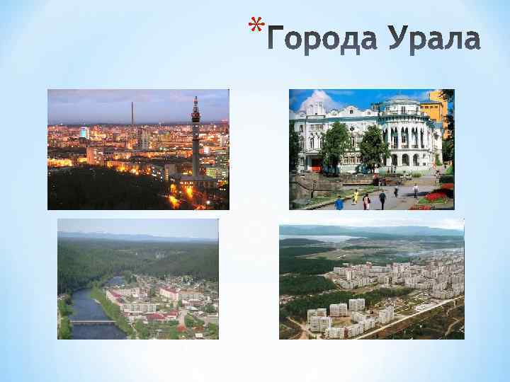 Города урала презентация 9 класс география