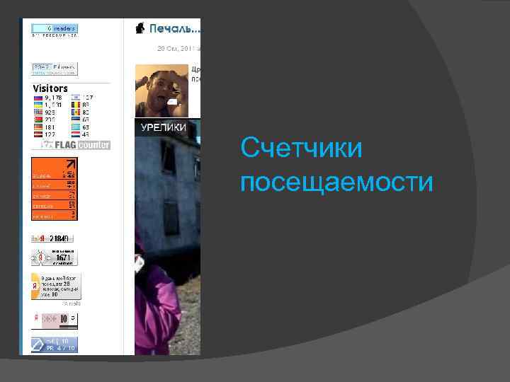 Счетчики посещаемости 