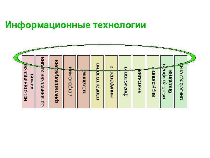 микробиология молекулярная биология вирусология анатомия физиология минералогия палеонтология механика астрономия кристаллография органическая химия неорганическая