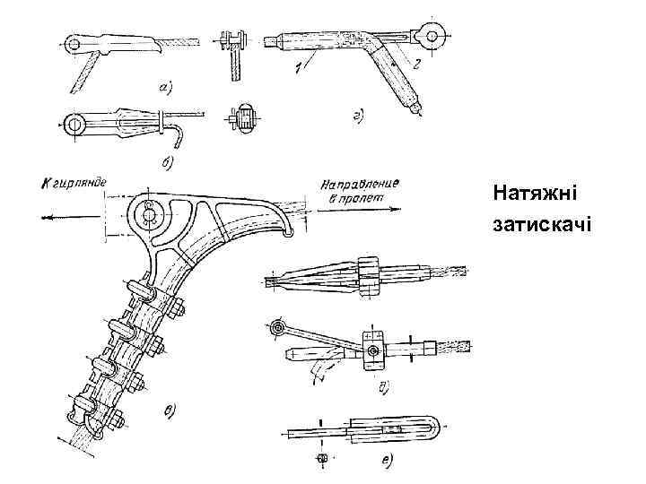 Натяжні затискачі 