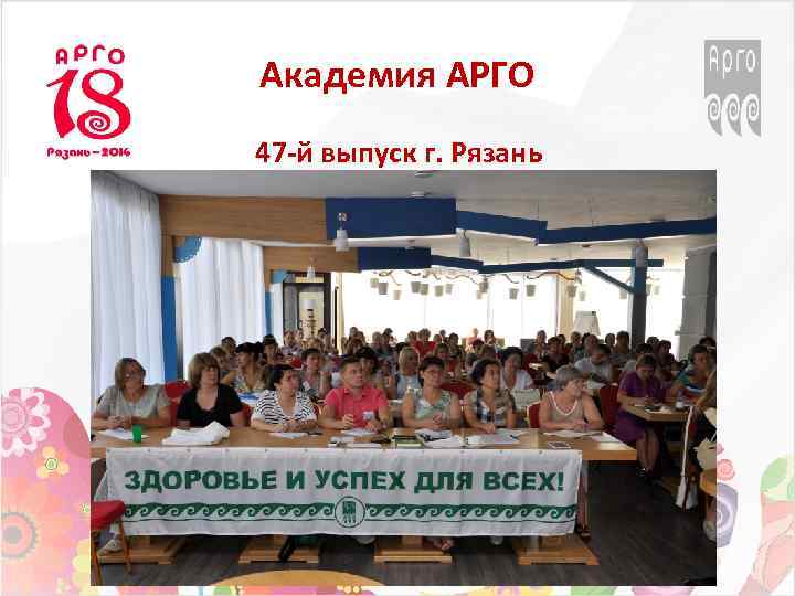 Академия АРГО 47 -й выпуск г. Рязань 