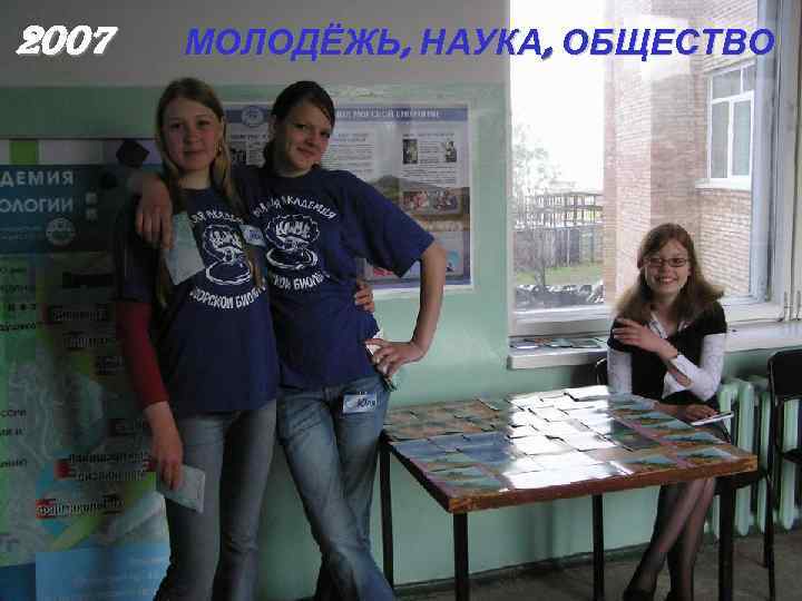2007 МОЛОДЁЖЬ, НАУКА, ОБЩЕСТВО 