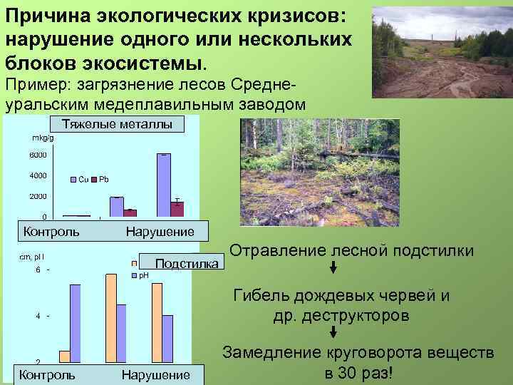 Экологическая причина