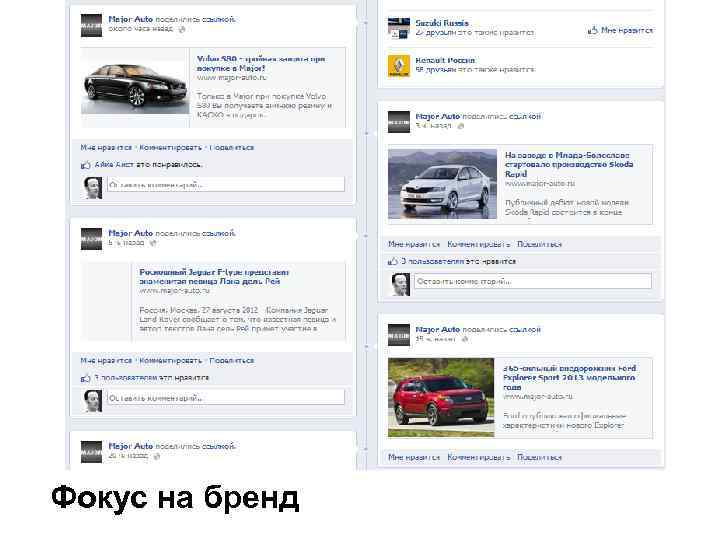 Фокус на бренд 
