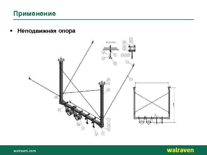 Применение § Неподвижная опора 