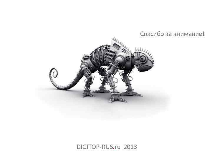 Спасибо за внимание! DIGITOP-RUS. ru 2013 