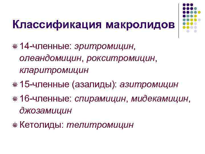 Макролидов азитромицин. Классификация макролидов. Рокситромицин классификация. Кларитромицин классификация. Макролиды классификация фармакология.