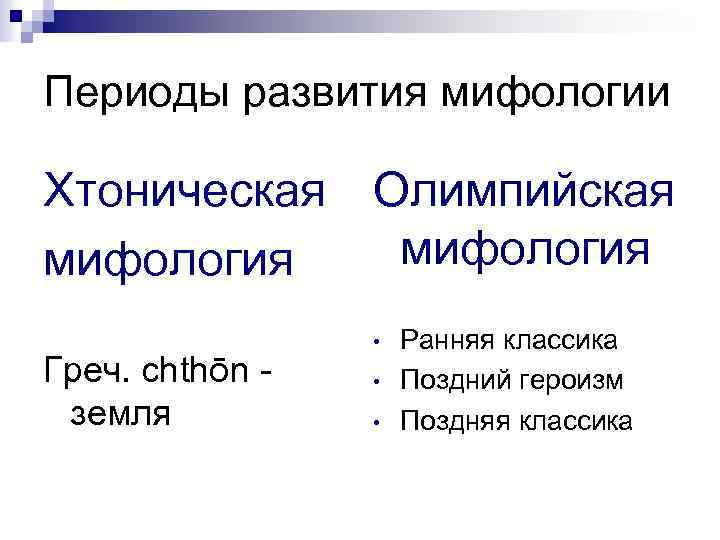 Этапы развития древнегреческой мифологии. Периоды развития мифологии. Периоды развития древнегреческой мифологии. Стадии развития древнегреческих мифов.