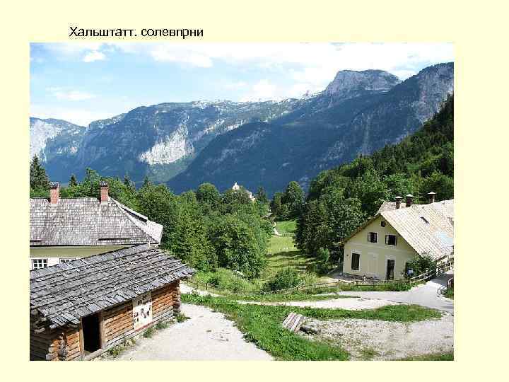 Хальштатт. солевпрни 