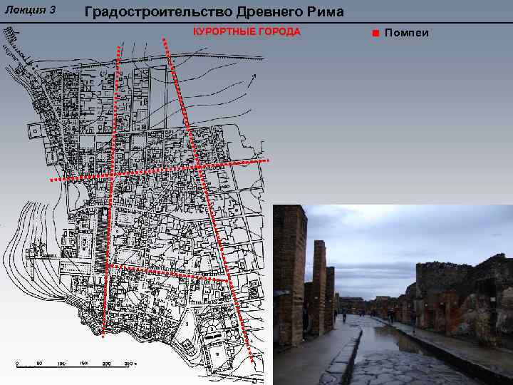 Лекция 3 Градостроительство Древнего Рима КУРОРТНЫЕ ГОРОДА Помпеи 